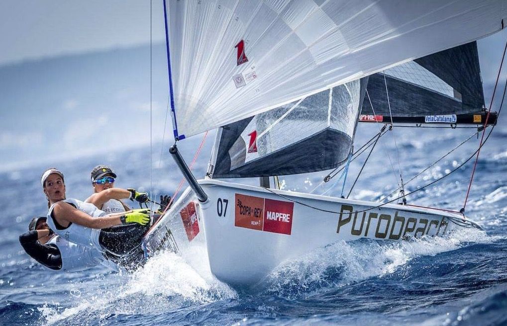 L'equip de la Federació Catalana competint a la Copa del Rei