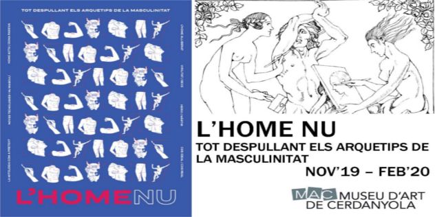 Cartell promocional de l'exhibició "L'home nu" | Cedida