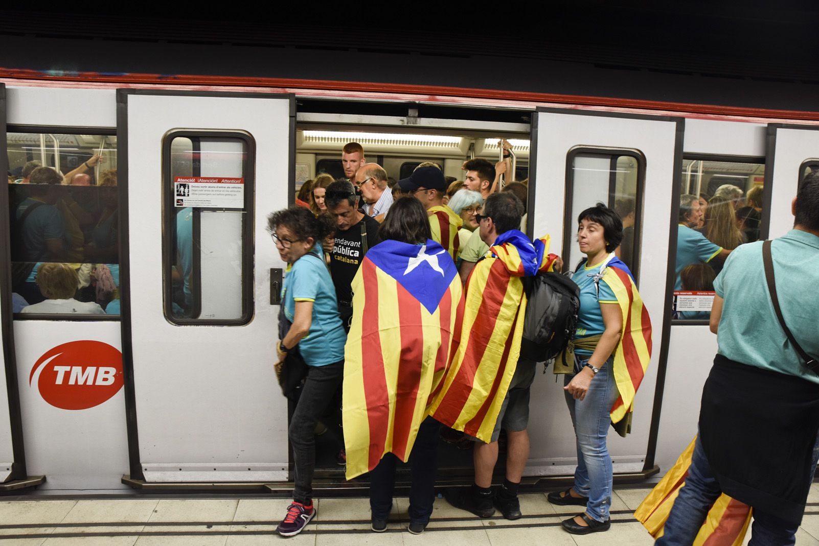 diada nacional catalana 11 setembre barcelona 