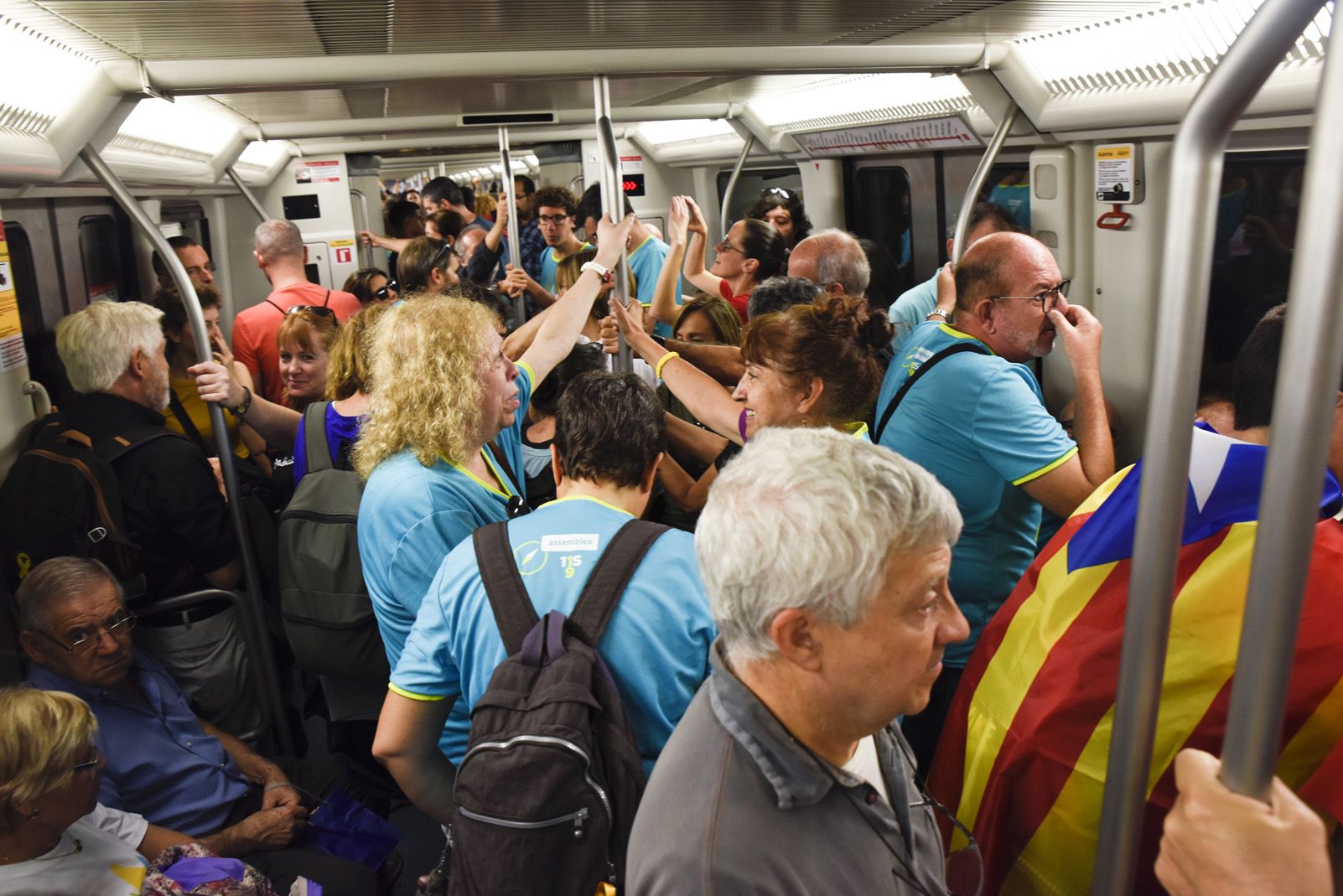 diada nacional catalana 11 setembre barcelona 