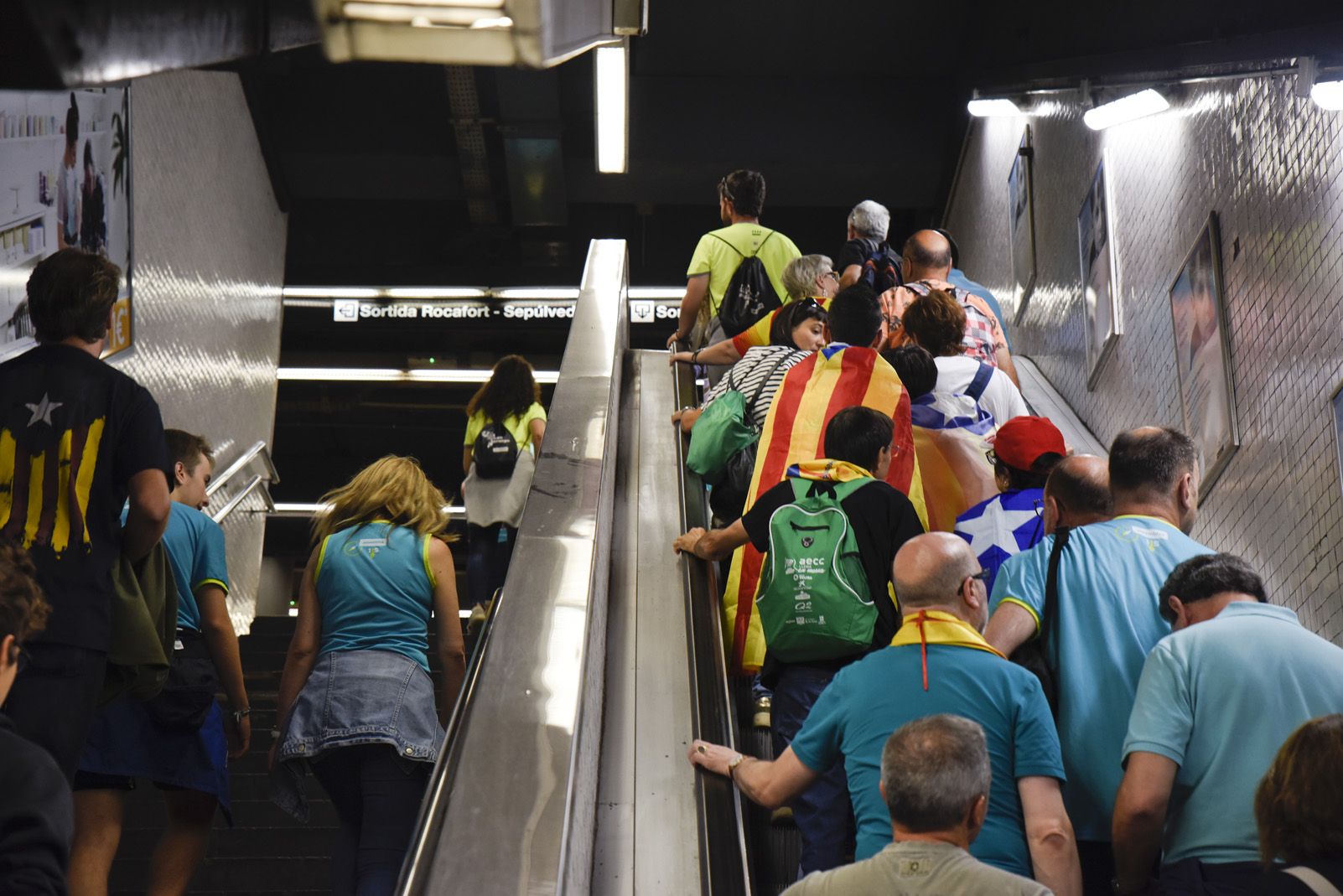 diada nacional catalana 11 setembre barcelona 