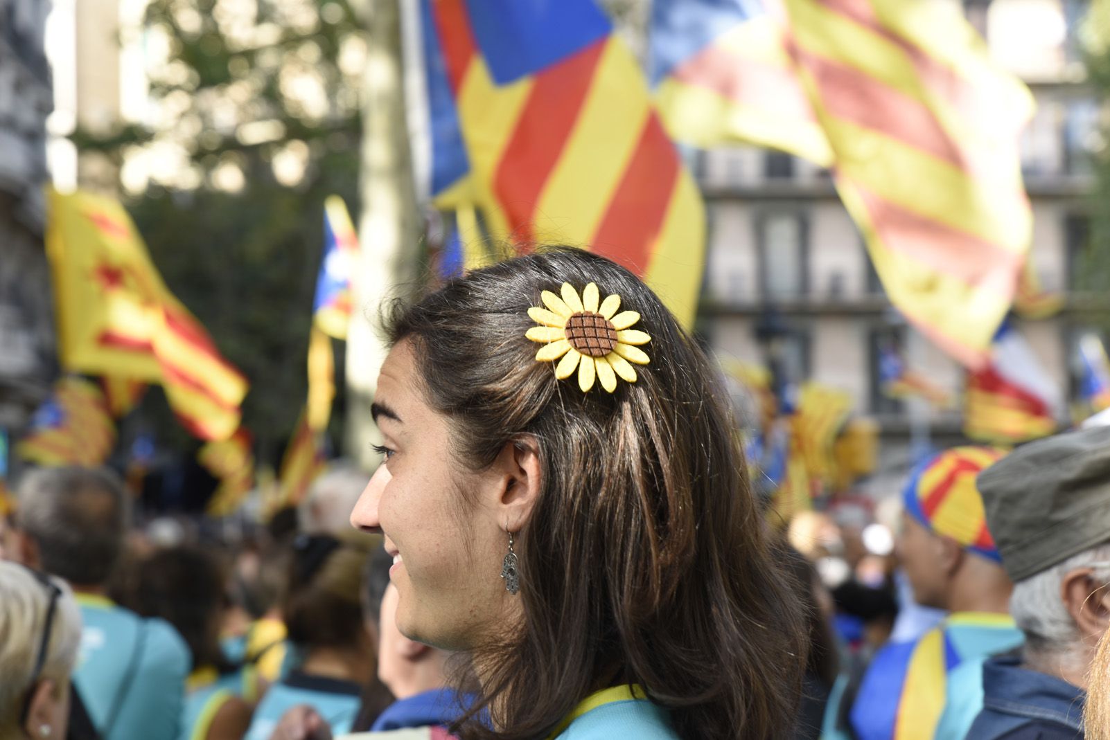 diada nacional catalana 11 setembre barcelona 