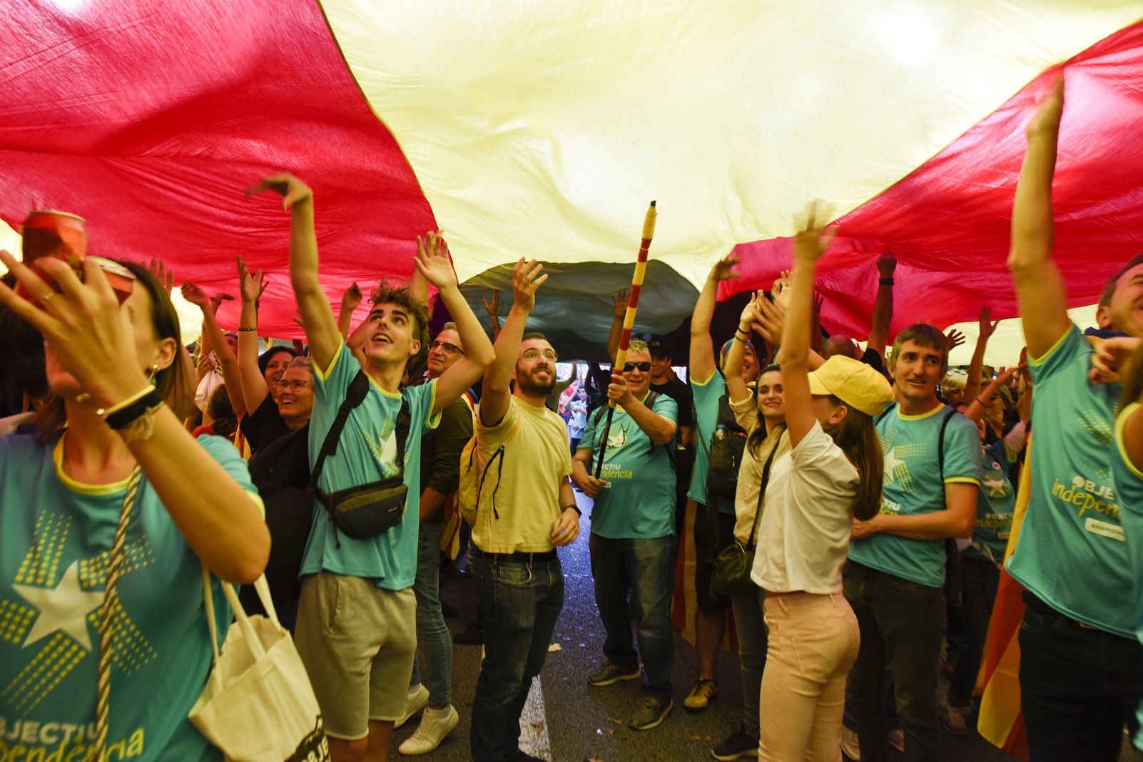 diada nacional catalana 11 setembre barcelona 