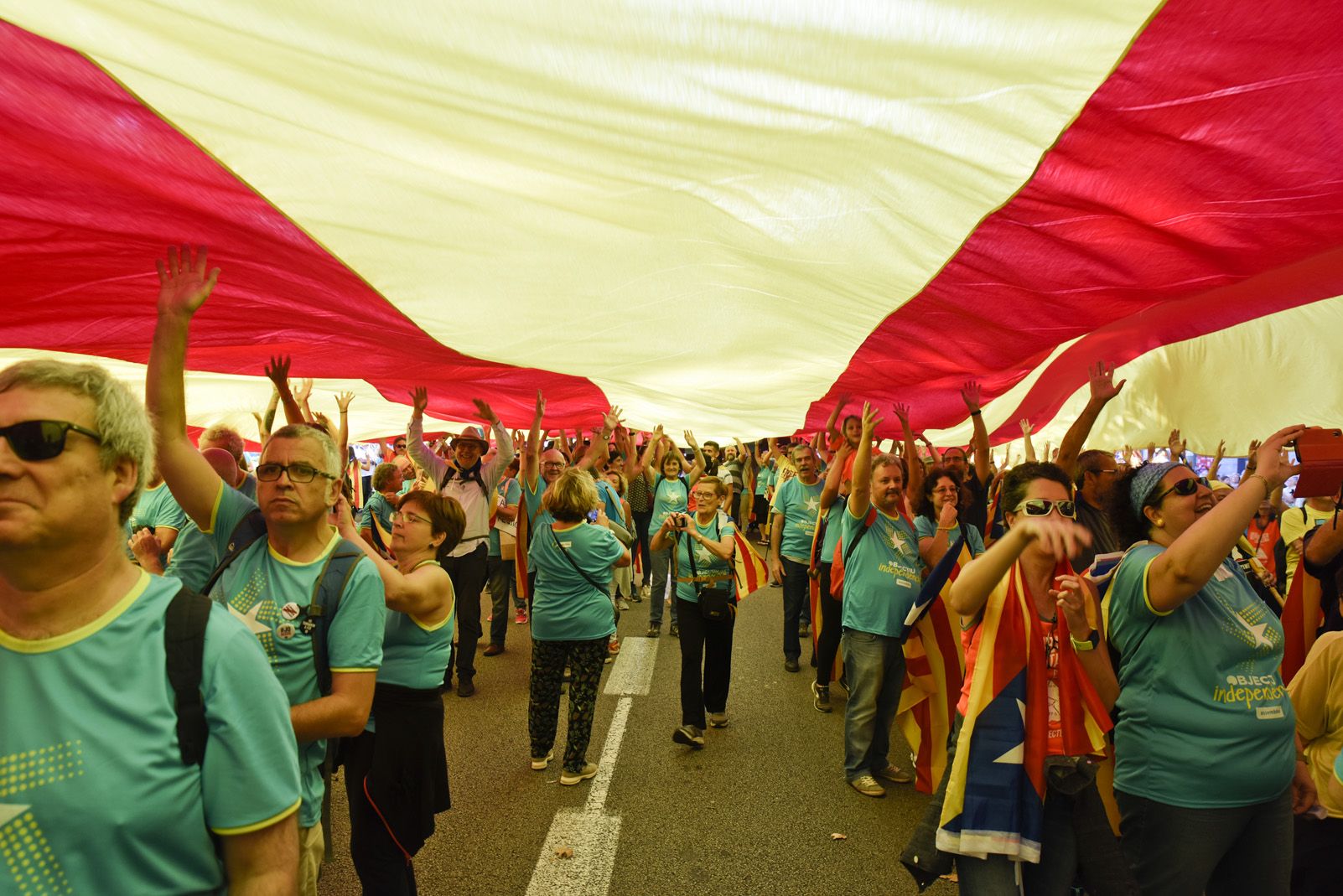 diada nacional catalana 11 setembre barcelona 