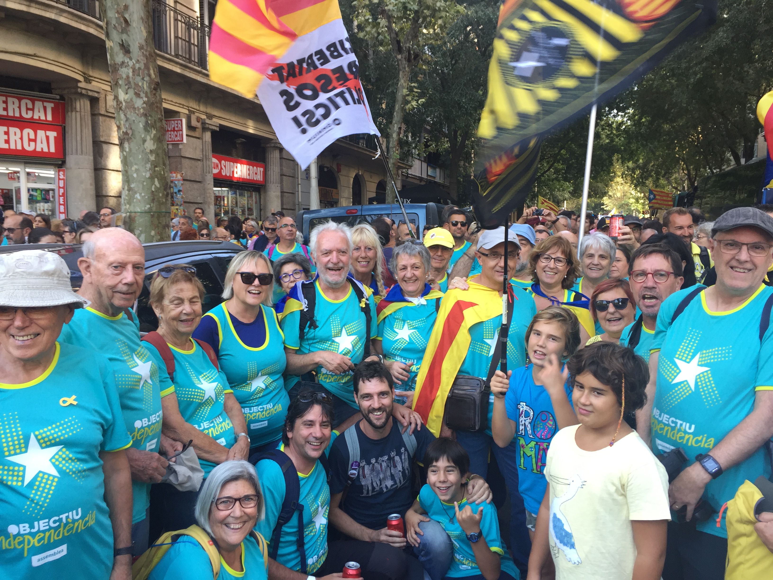 L'ANC de Cerdanyola a Barcelona