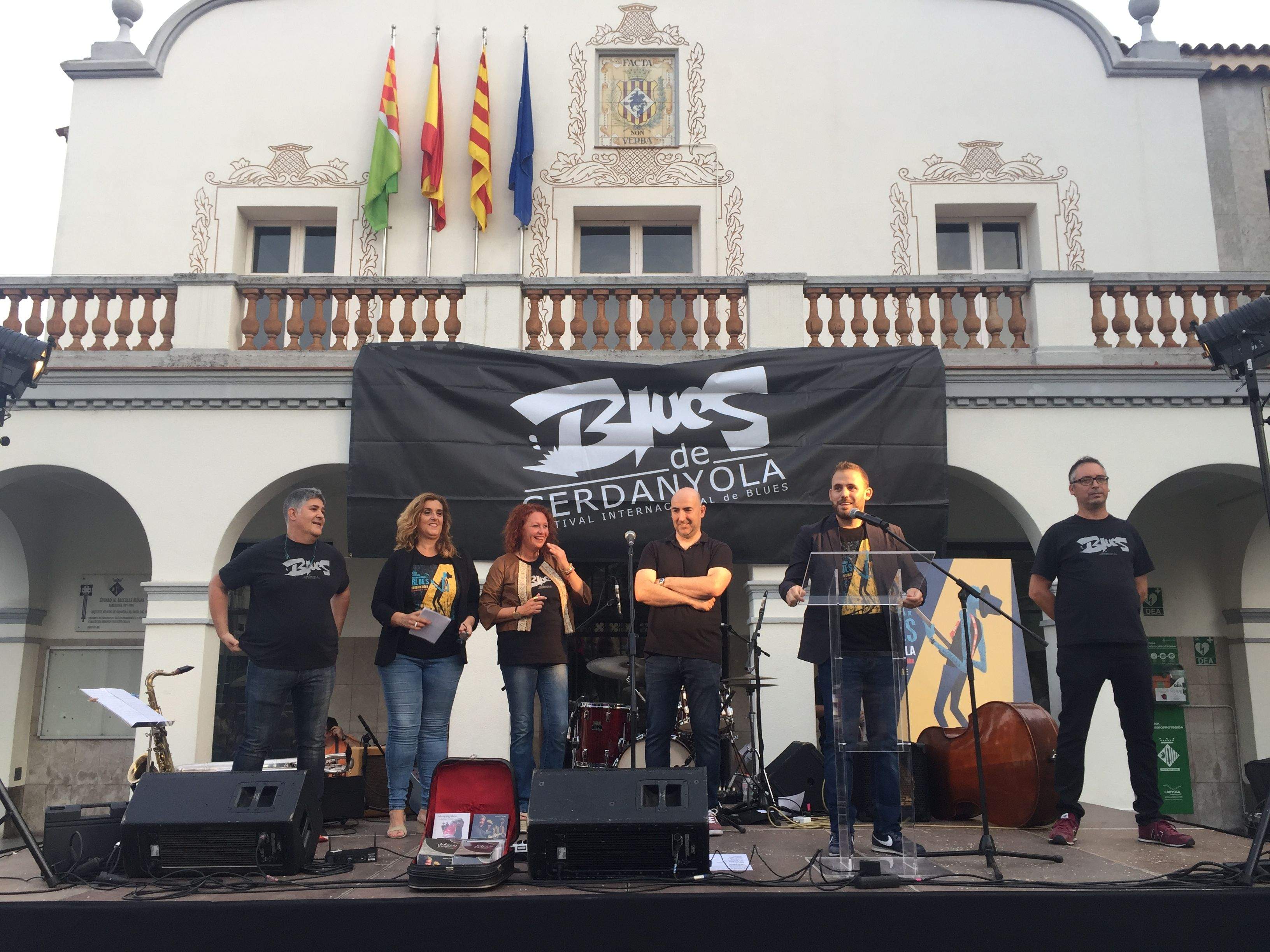 L'acte de presentació del Festival Internacional de Blues a Cerdanyola  L'acte de presentació del Festival Internacional de Blues a Cerdanyola