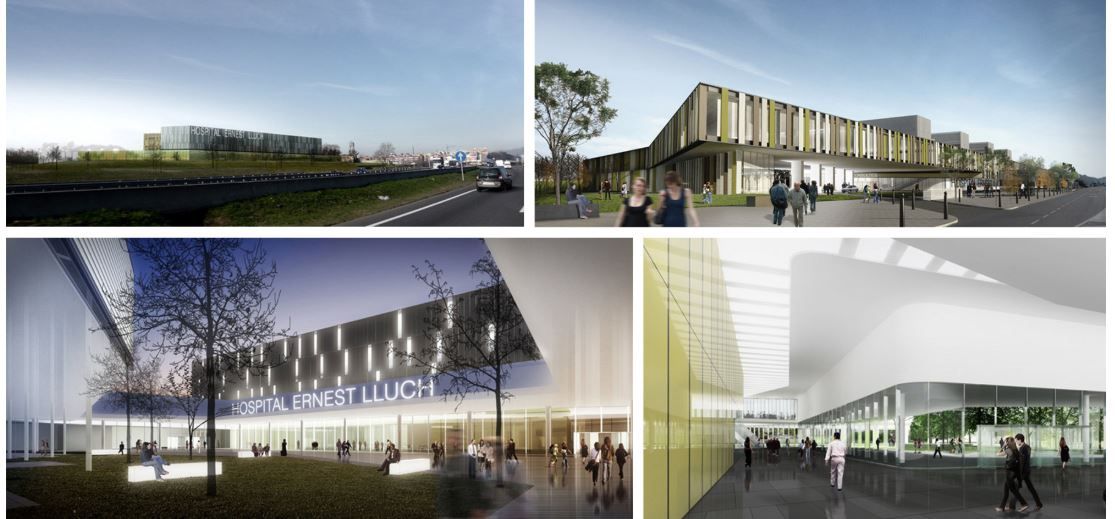 Projecte del nou Hospital Ernest Lluch realitzat per B720, PMMT Y Vicenç Benèitez l'any 2010, de l'Empresa BIS Structures | BIS Structures