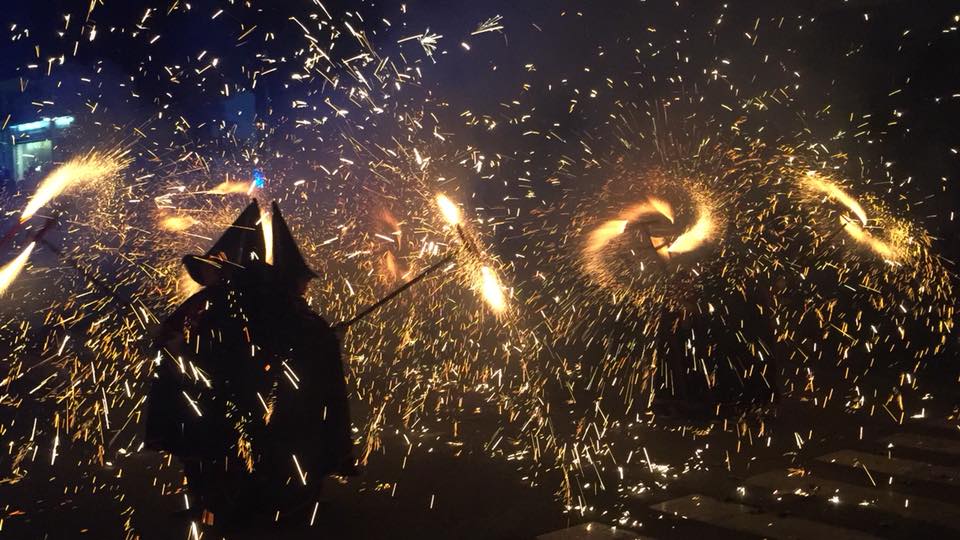 Correfoc a les Festes de la Tardor 2018