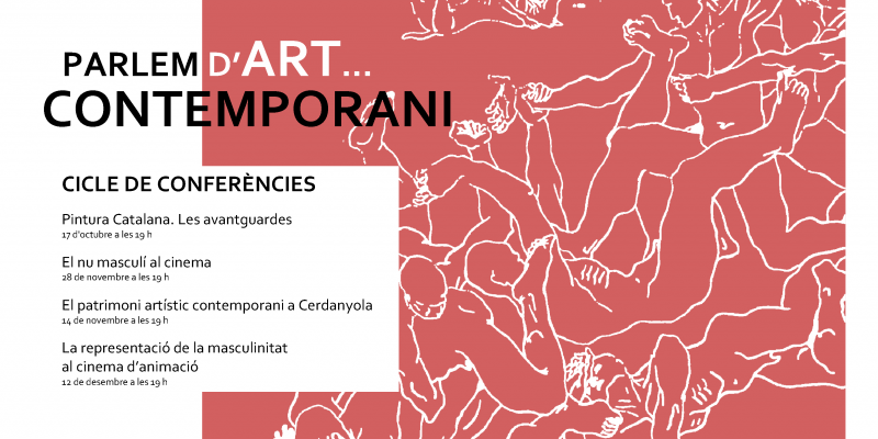 Cartell del cicle de conferències sobre l'Art contemporani al MAC
