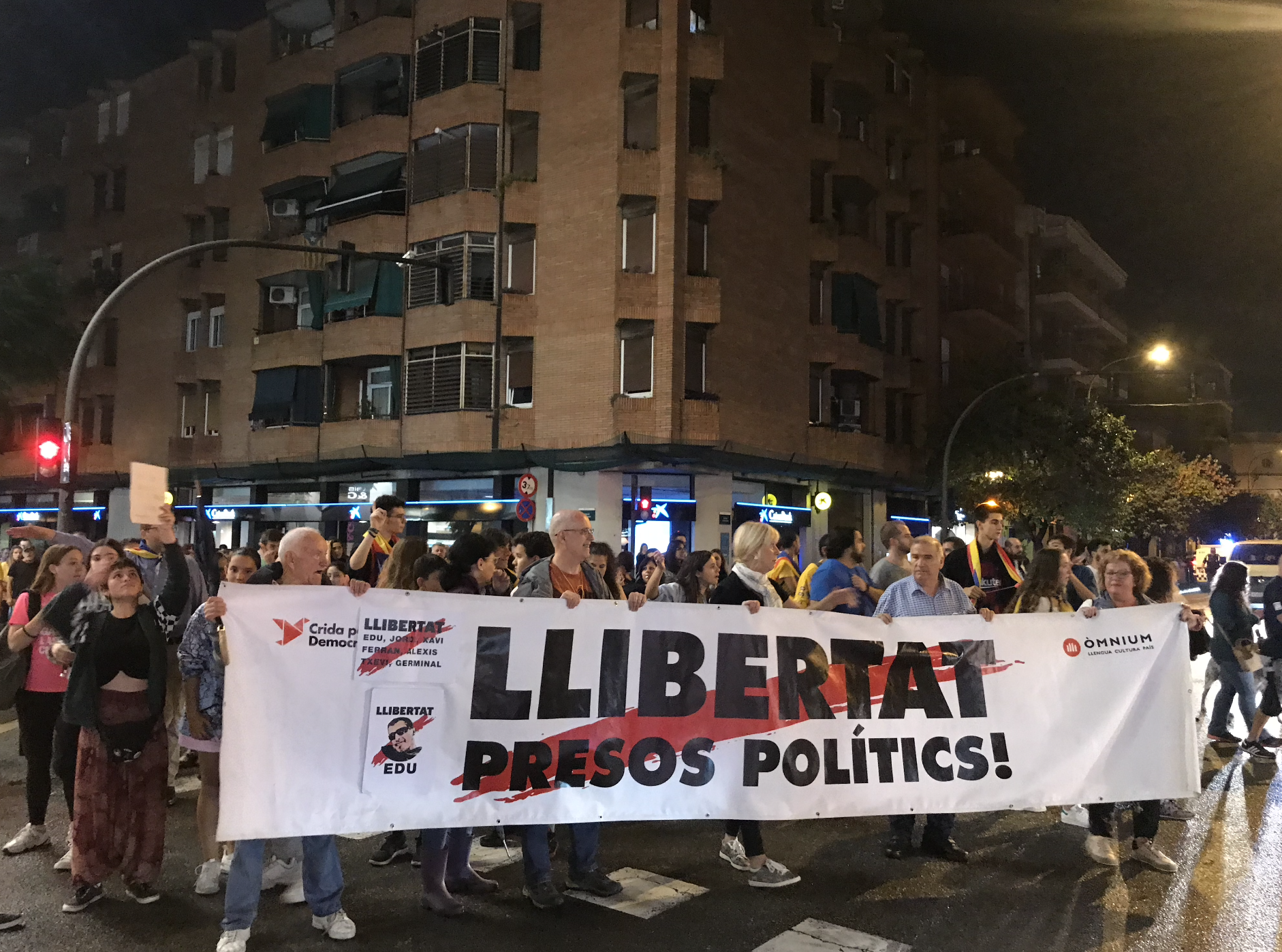 Manifestació contra la sentència del procés Manifestació contra la sentència del procés