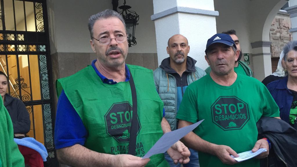 Moment de la lectura del manifest Moment de la lectura del manifest