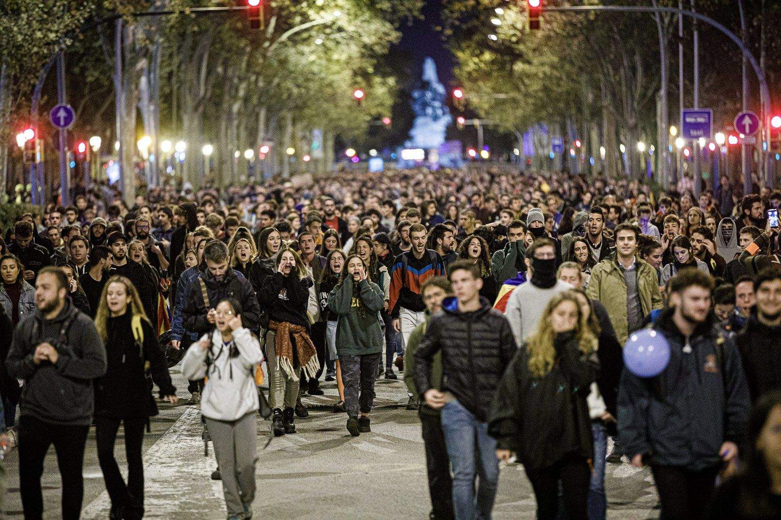 Una de les mobilitzacions a Barcelona. FOTO: Jordi Borràs  Una de les mobilitzacions a Barcelona. FOTO: Jordi Borràs