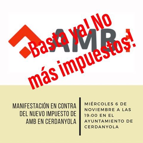 cartell manifestació