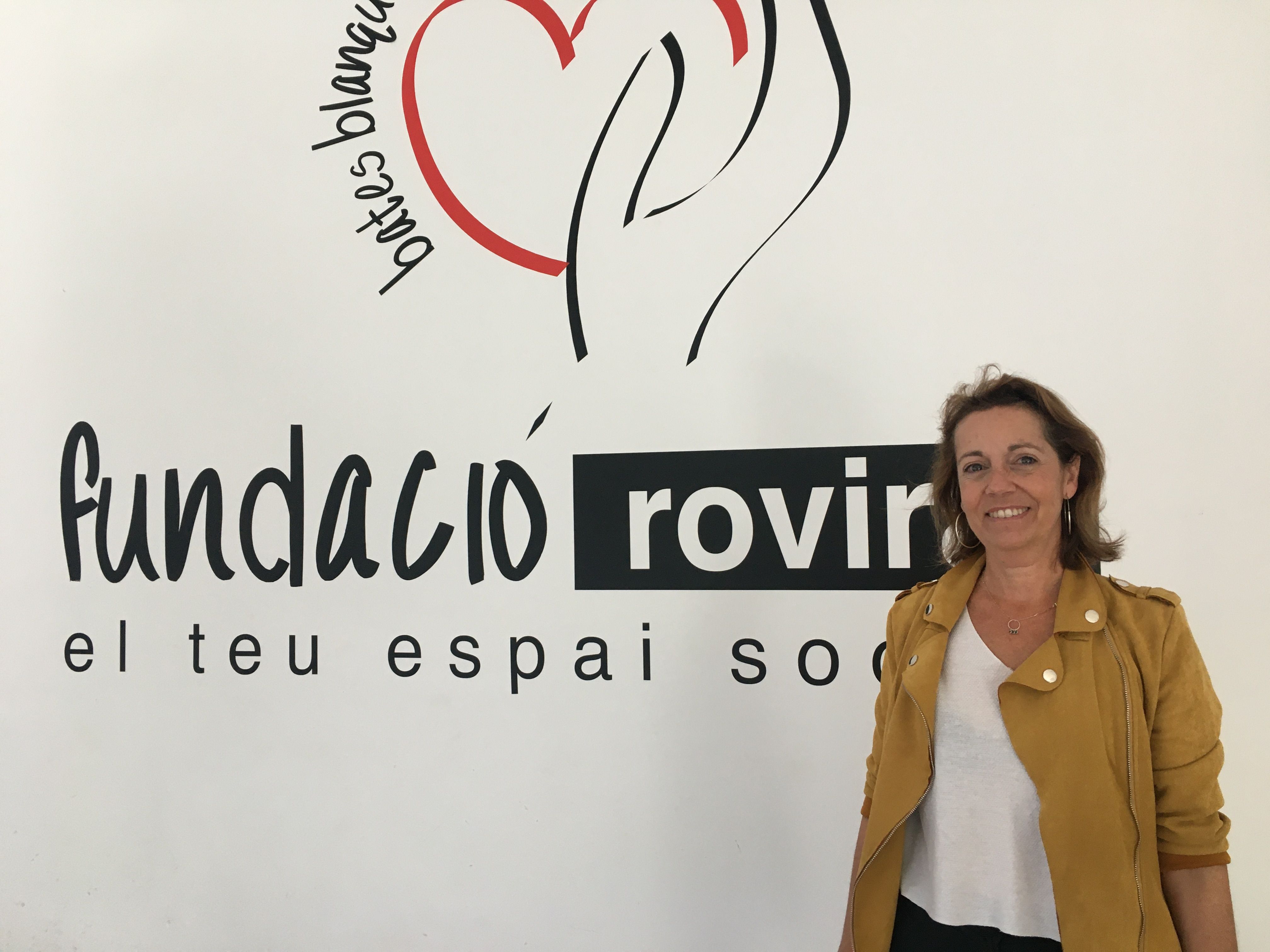 Meritxell Margarit a la fundació Rovira