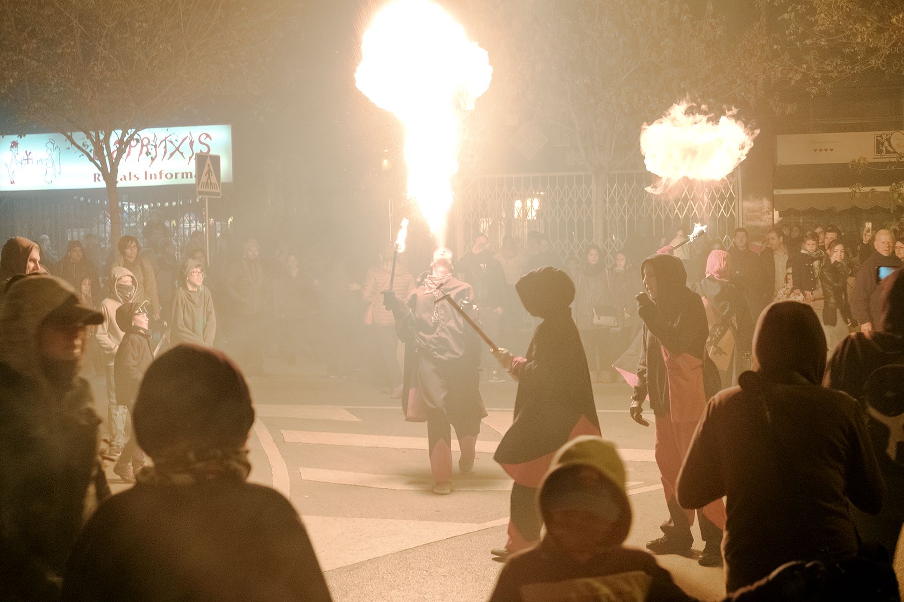 Correfoc. FOTO: Ale Gómez