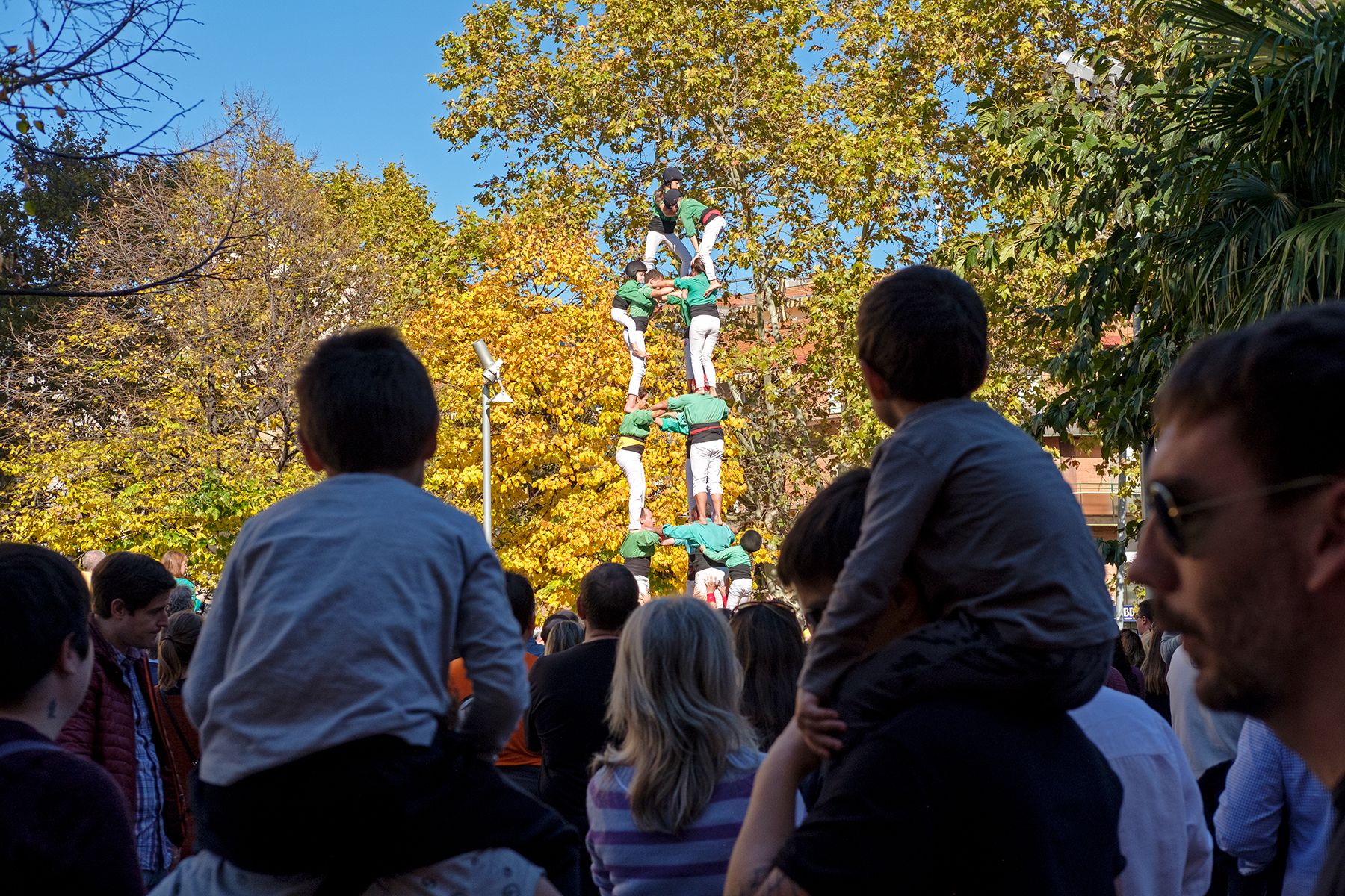 Diada de Sant Martí amb els Castellers de Cerdanyola. FOTO: Ale Gómez