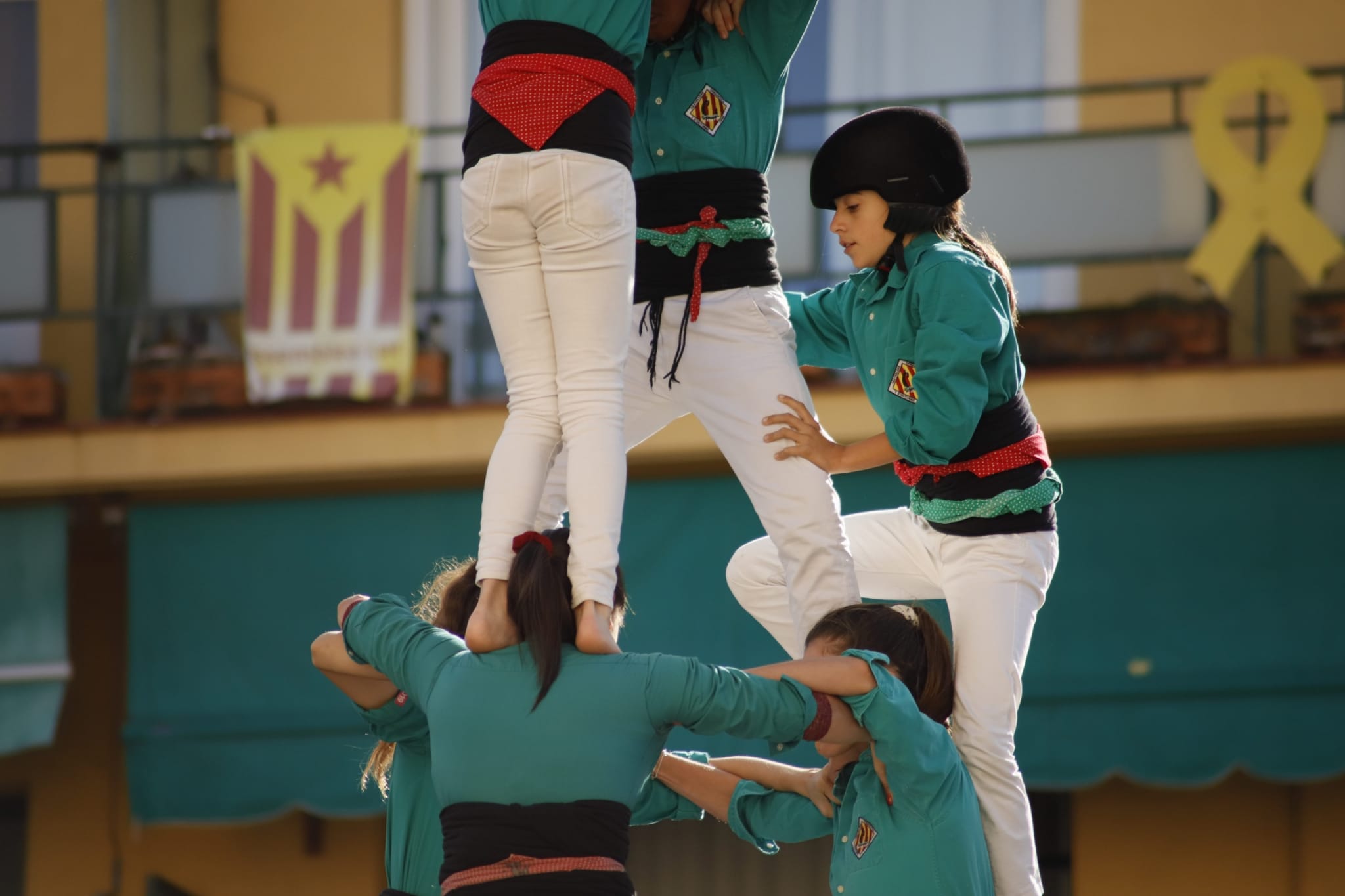 Diada de Sant Martí dels Castellers de Cerdanyola. FOTO: Adrián Gómez
