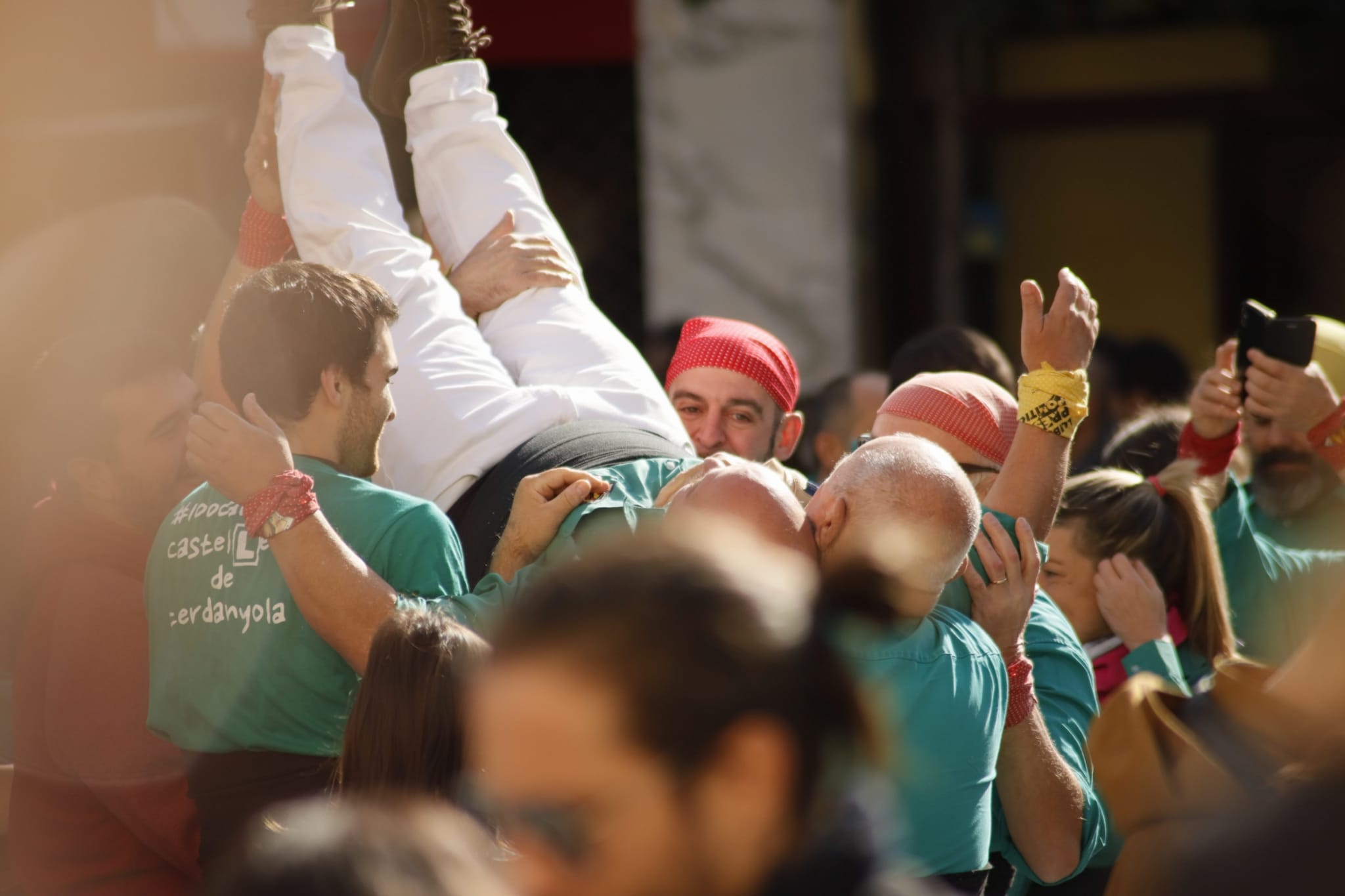 Diada de Sant Martí dels Castellers de Cerdanyola. FOTO: Adrián Gómez