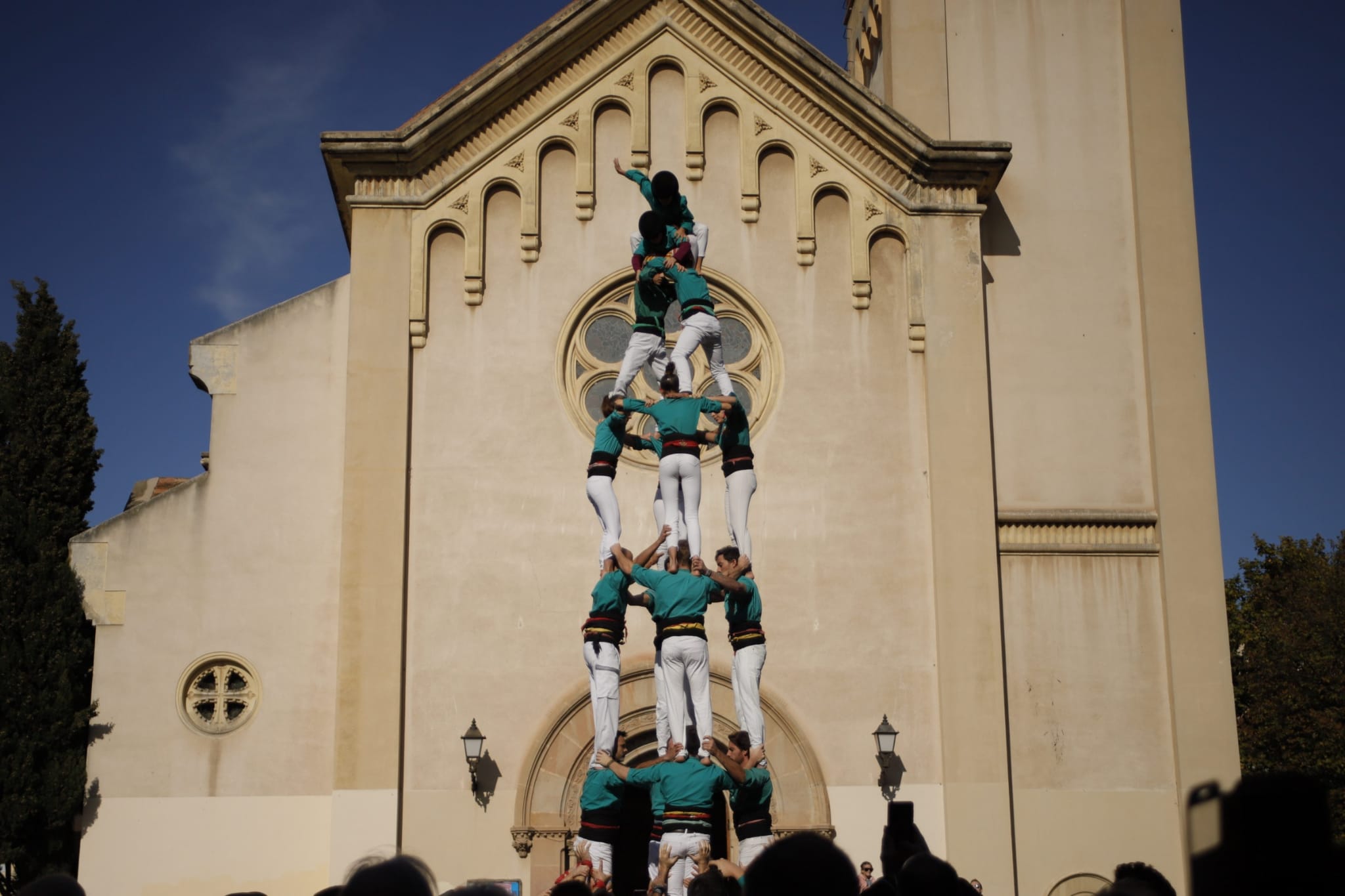 Diada de Sant Martí dels Castellers de Cerdanyola. FOTO: Adrián Gómez