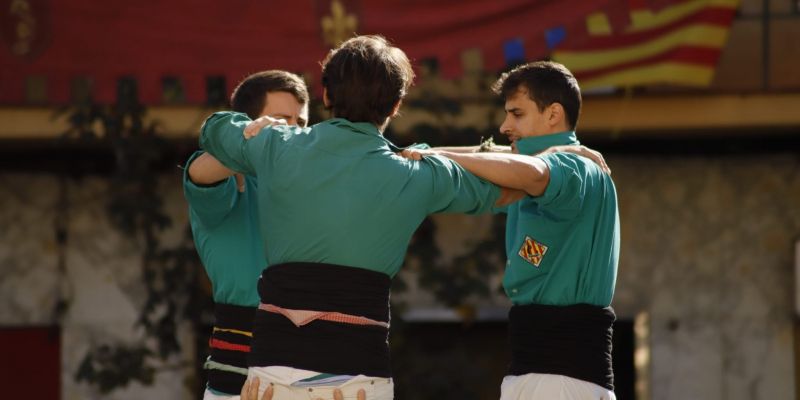 Diada de Sant Martí dels Castellers de Cerdanyola. FOTO: Adrián Gómez