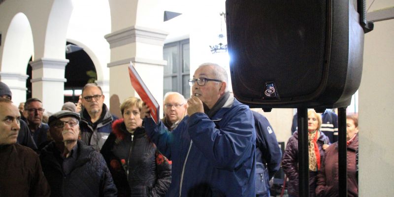 La Plataforma NO Tribut ha decidit no pagar el rebut. FOTO: Pol Prats La Plataforma NO Tribut ha decidit no pagar el rebut. FOTO: Pol Prats