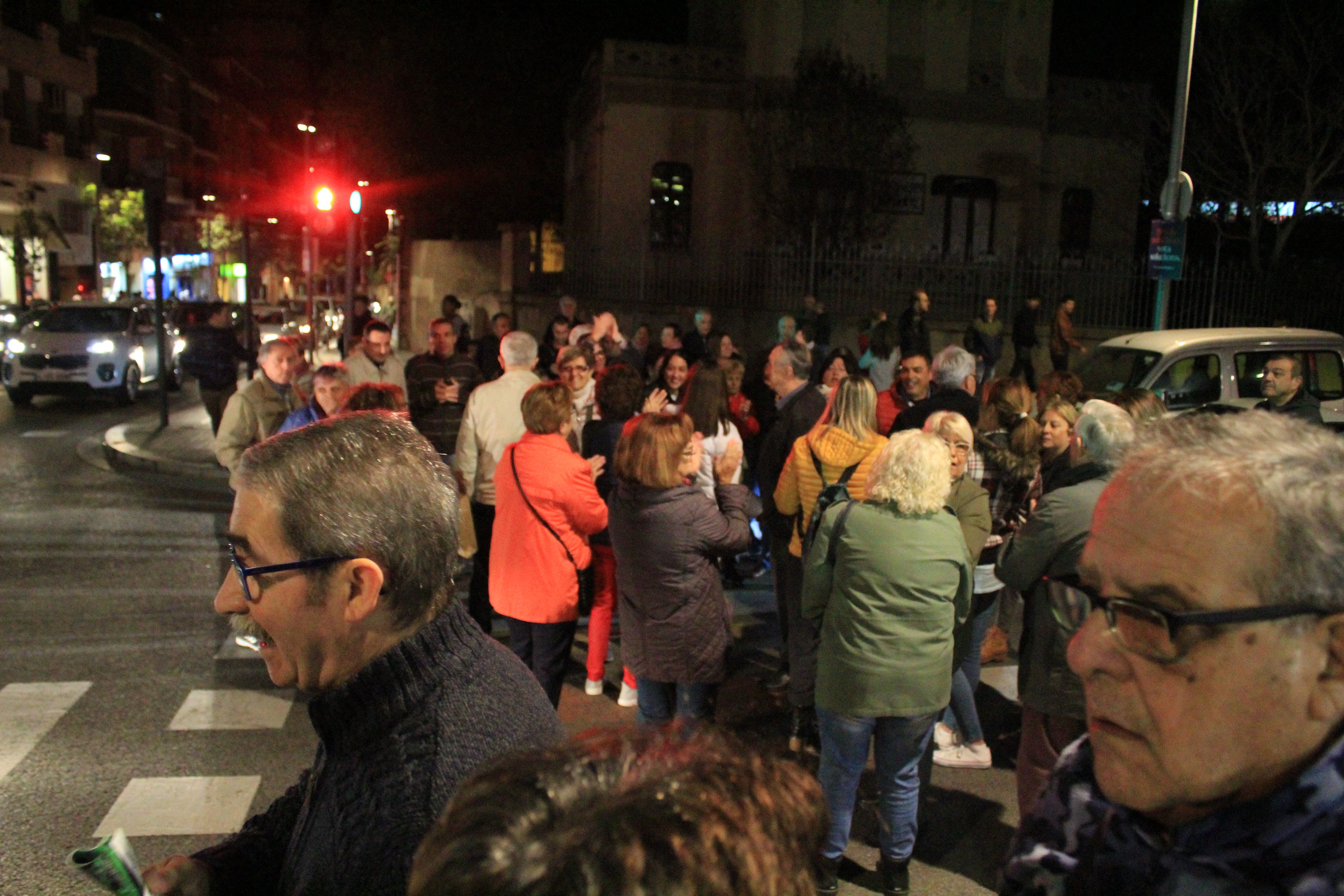 Els concentrats el 6 de novembre de 2019 van tallar alguns carrers del centre de Cerdanyola