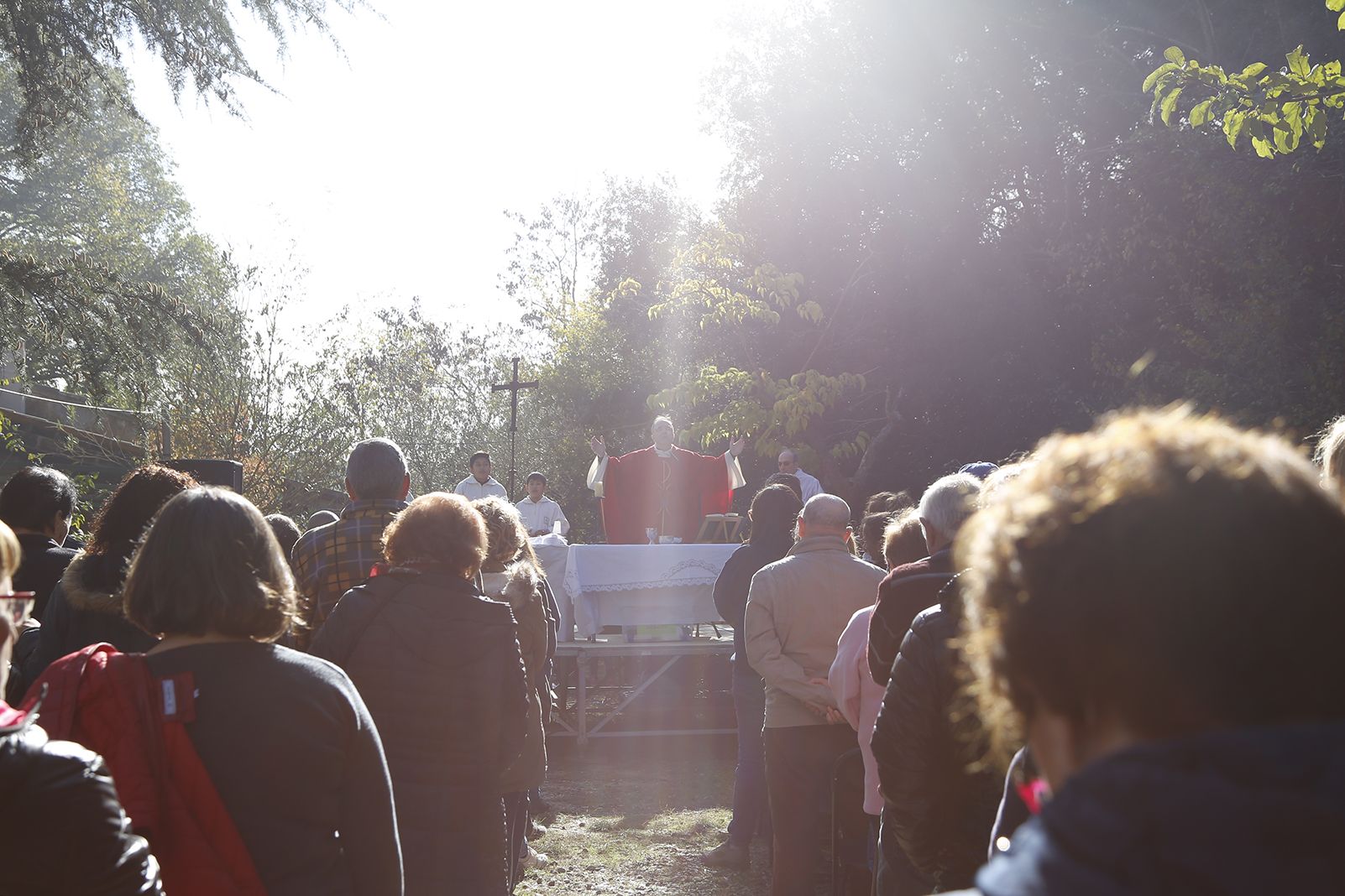 La missa i el repartiment dels panets beneïts