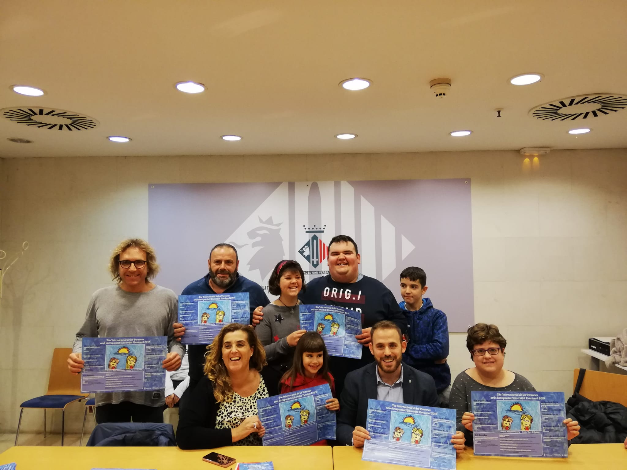 Dimarts 19 de novembre va tenir lloc l'acte de presentació de les activitats del Dia Internacional de les Persones amb Diversitat Funcional, a l'Arxiu Municipal de Cerdanyola