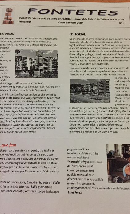 La revista 'Fontetes'