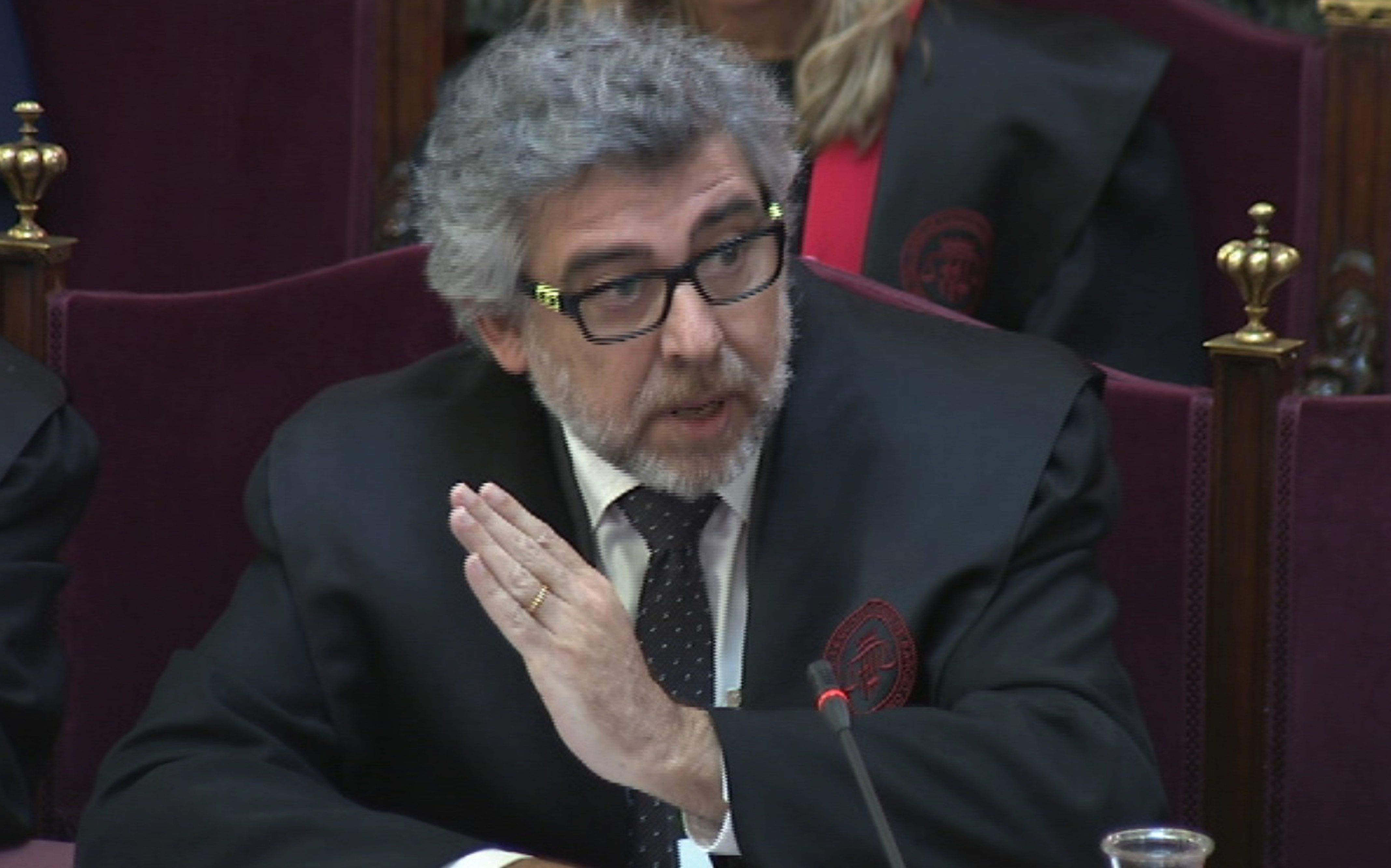 Jordi Pina durant el judici del procés. FOTO: ACN Jordi Pina durant el judici del procés. FOTO: ACN
