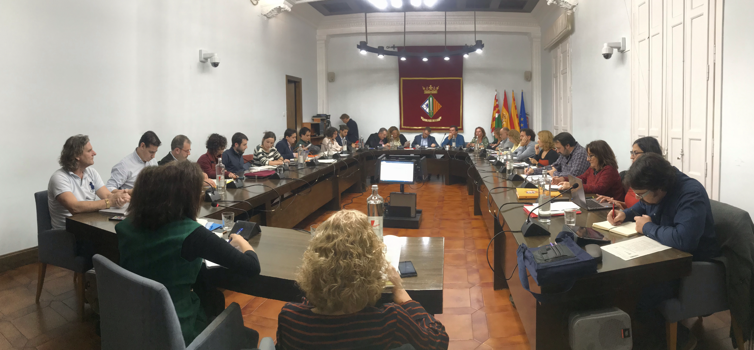 Sala de plens el 28 de novembre Sala de plens el 28 de novembre