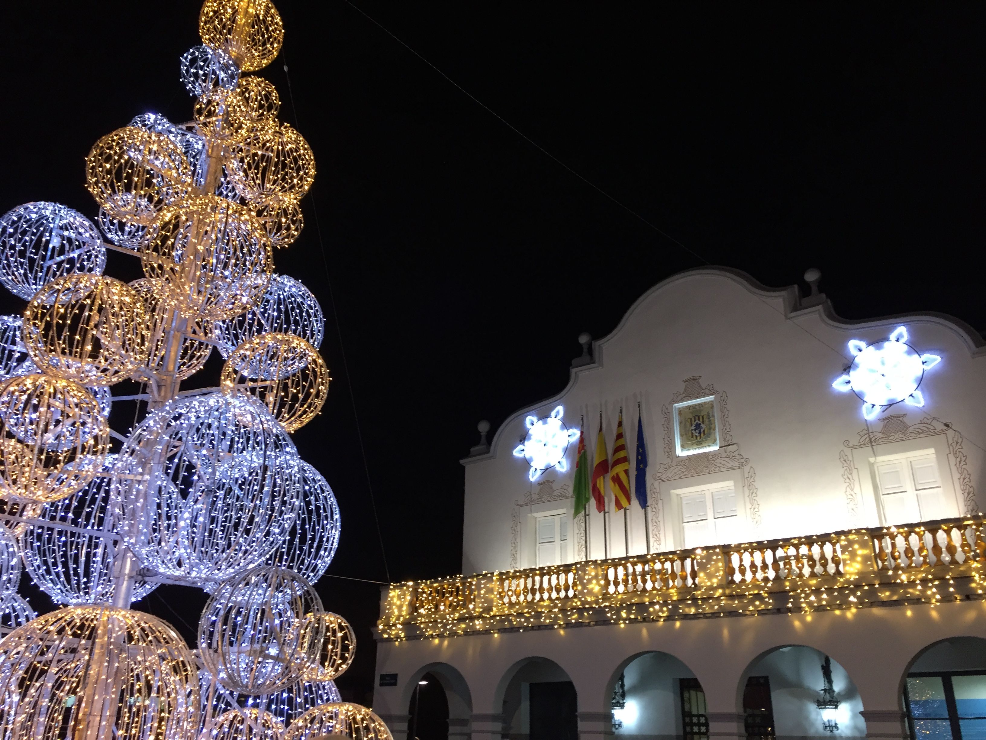 L'encesa dels llums de Nadal a la ciutat
