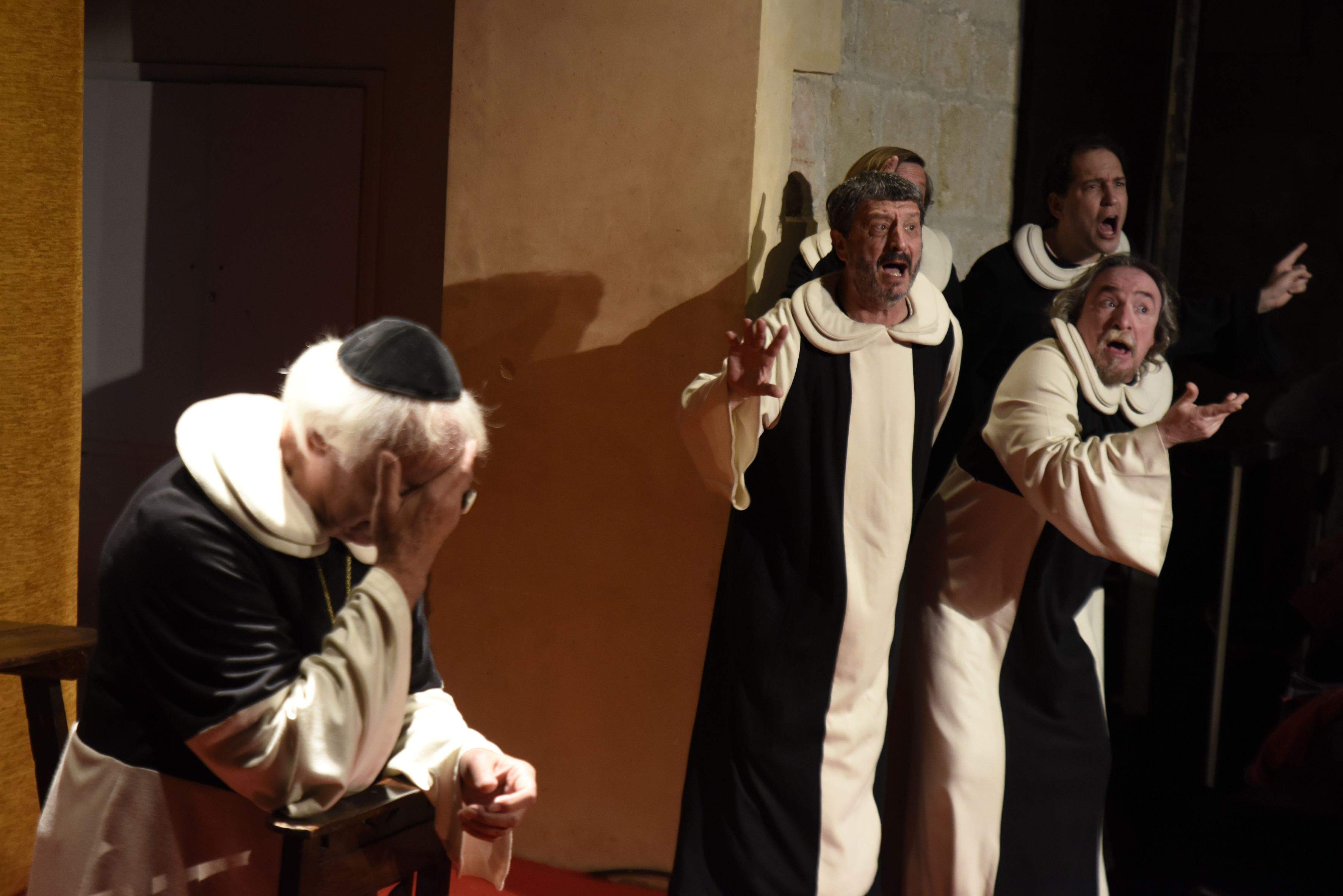 Escena de Pedra i Sang amb el cerdanyolenc Ramon Sauló. FOTO: Tot Sant Cugat Escena de Pedra i Sang amb el cerdanyolenc Ramon Sauló. FOTO: Tot Sant Cugat