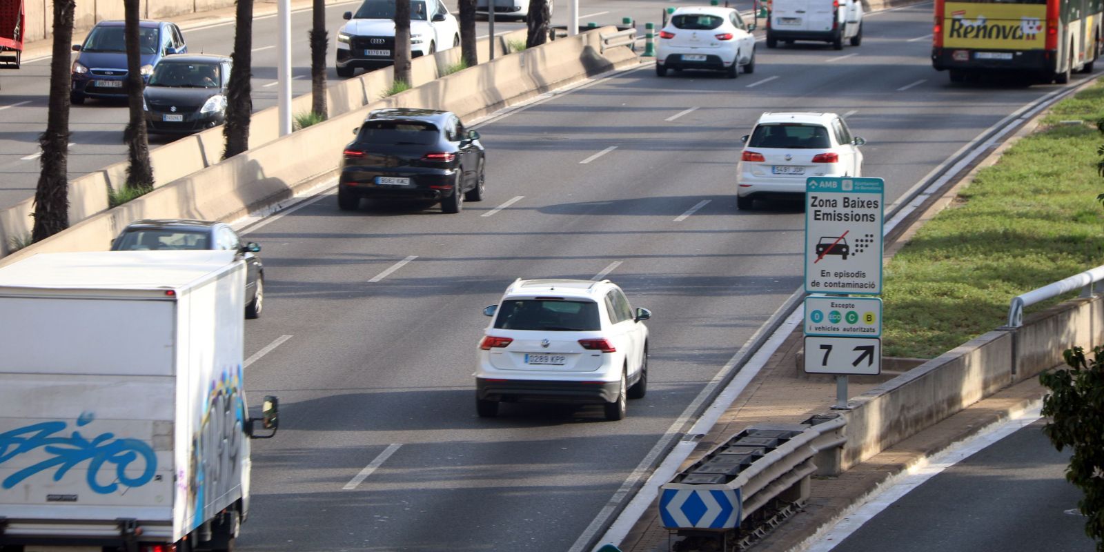 Les rondes queden excloses de la zona de baixes emissions FOTO: ACN