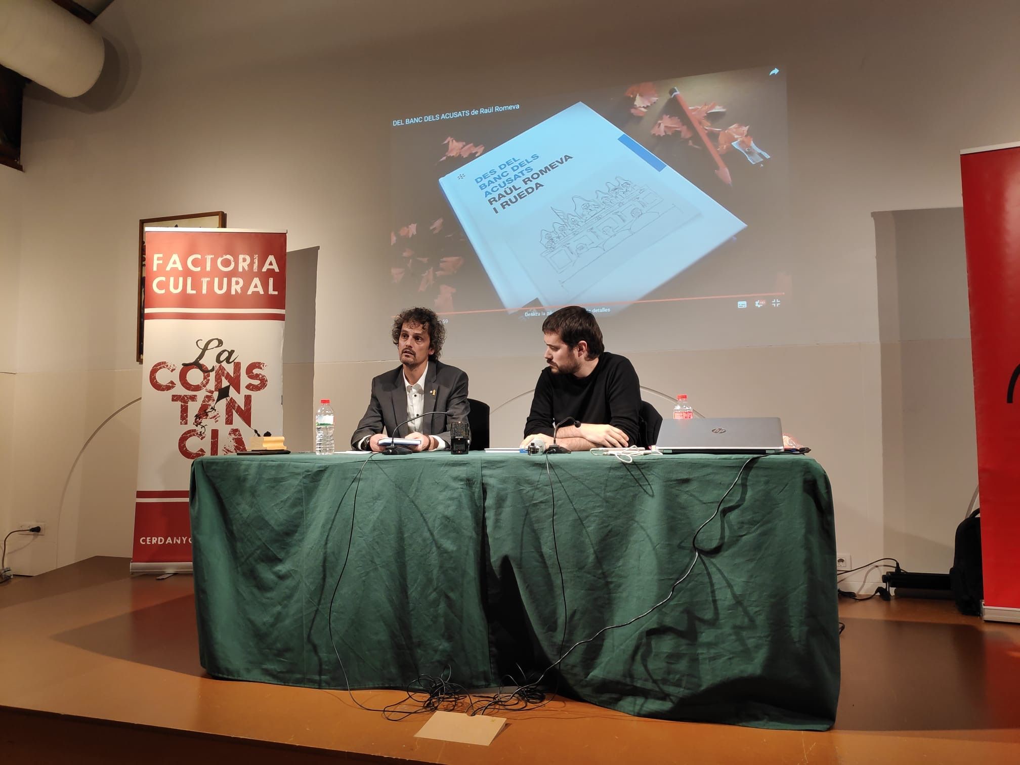 Presentació del llibre 'Des del banc dels acusats' de Raül Romeva Presentació del llibre 'Des del banc dels acusats' de Raül Romeva