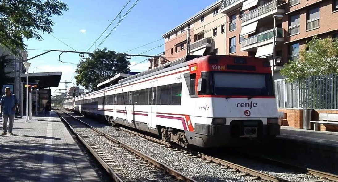 Estació de Renfe de Cerdanyola en una imatge d'arxiu. 