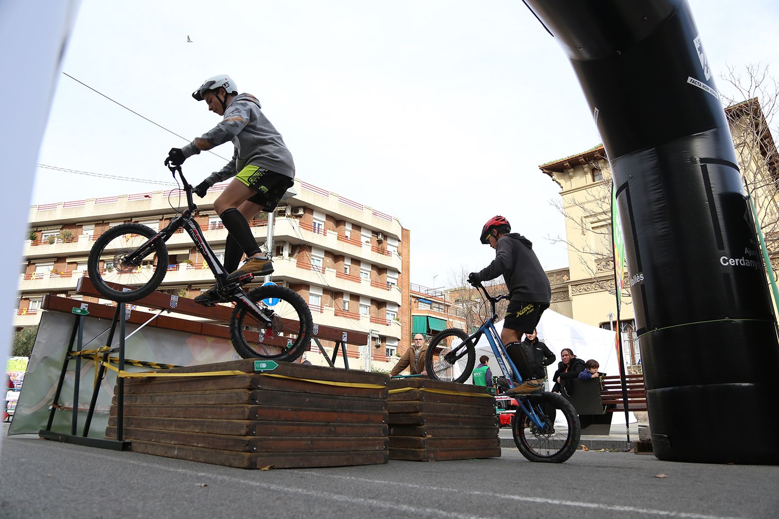 El format dual és molt explosiu, però permet visibilitzar el BikeTrial / Anna Bassa El format dual és molt explosiu, però permet visibilitzar el BikeTrial / Anna Bassa