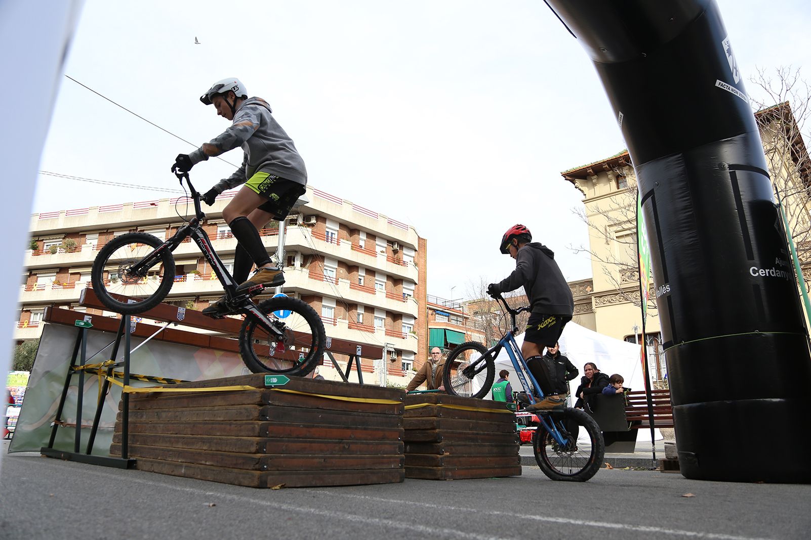 El format dual és molt explosiu, però permet visibilitzar el BikeTrial / Anna Bassa