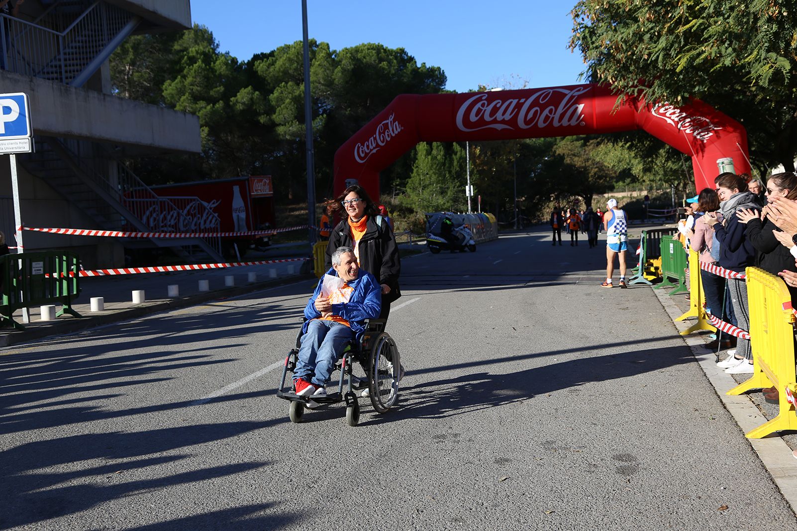 El públic ha animat durant les curses i la caminada a les participants