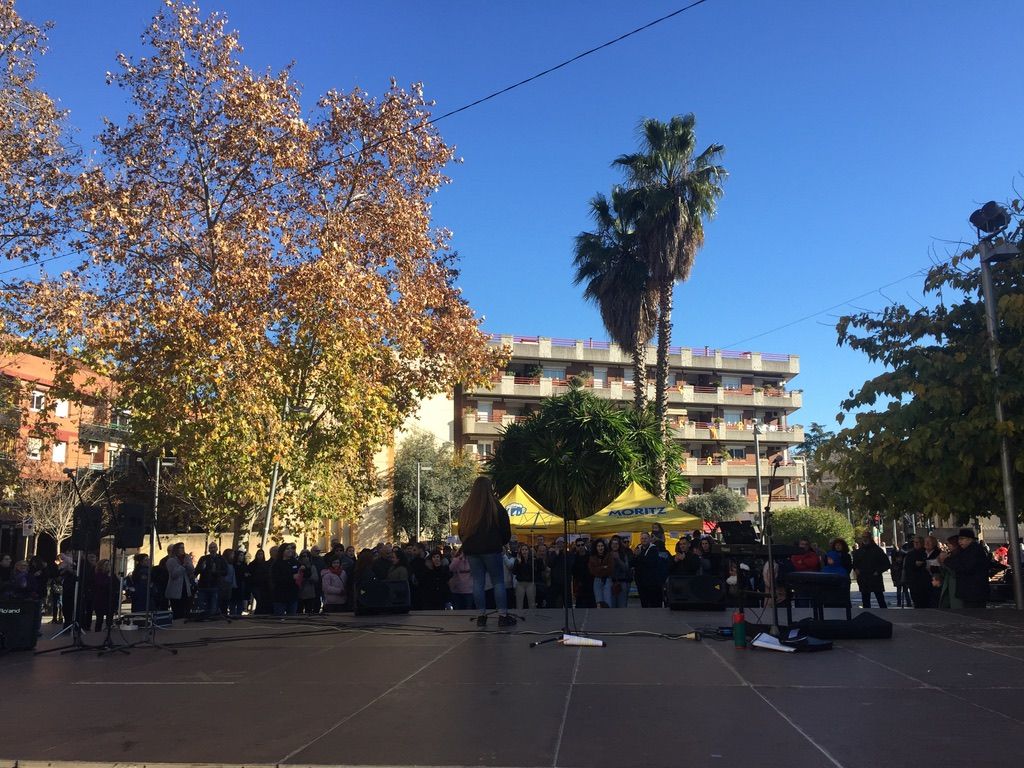 Les actuacions musicals i de dansa s'han succeït durant tot el dia a la Plaça Abat Oliba