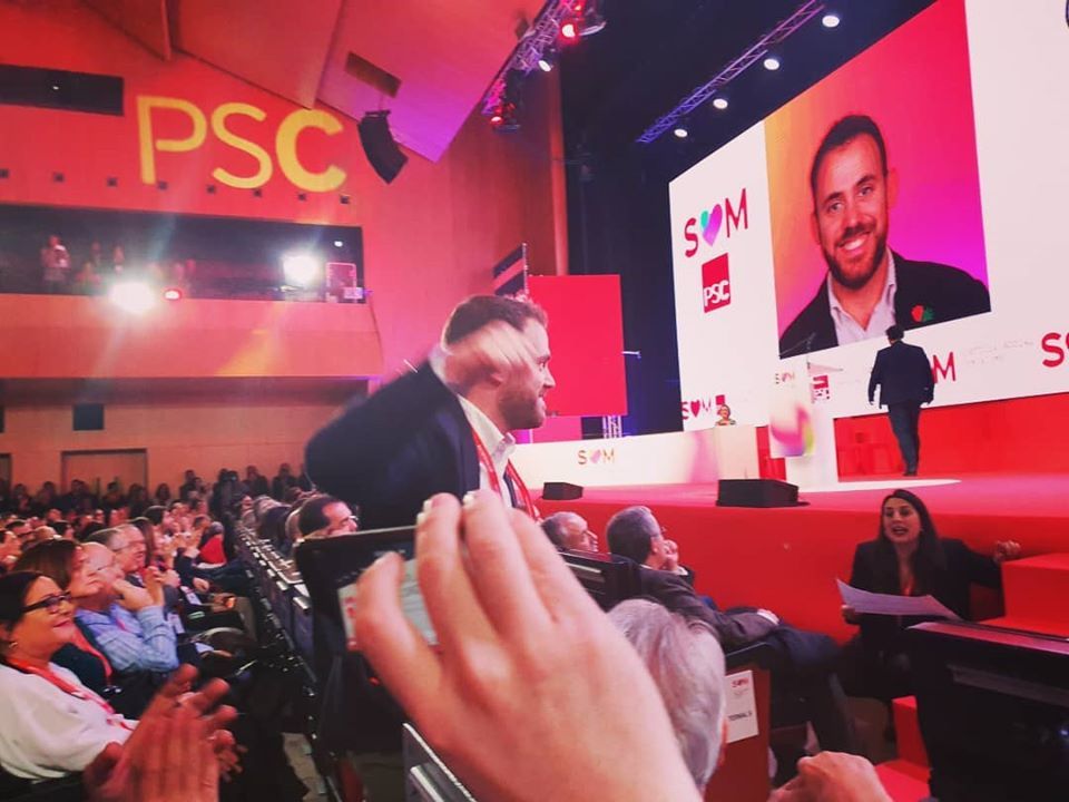 El 14è Congrés del PSC es va celebrar al Palau de Congressos de Barcelona / FOTO: PSC