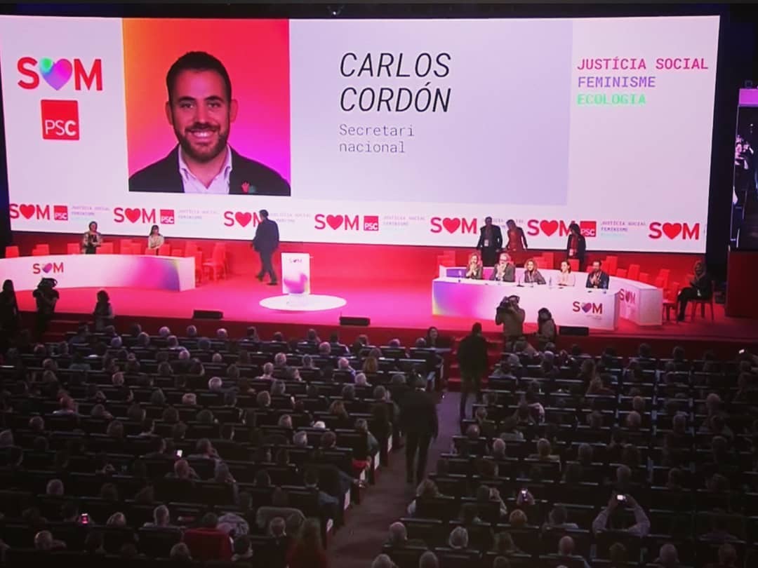 Cordón ha estat escollit Secretari Nacional d'Innovació i Tecnologia del PSC / PSC Cordón ha estat escollit Secretari Nacional d'Innovació i Tecnologia del PSC / PSC
