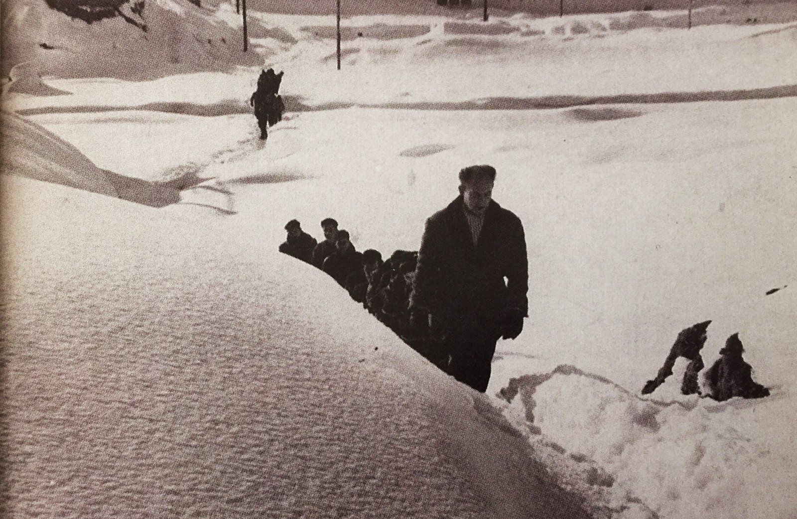 La nevada de 1962 a Cerdanyola La nevada de 1962 a Cerdanyola