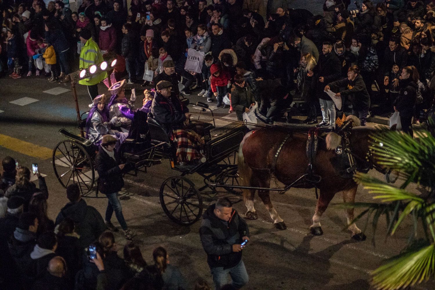 Cavalcada de Reis de Cerdanyola. Foto: Adrián Gómez.