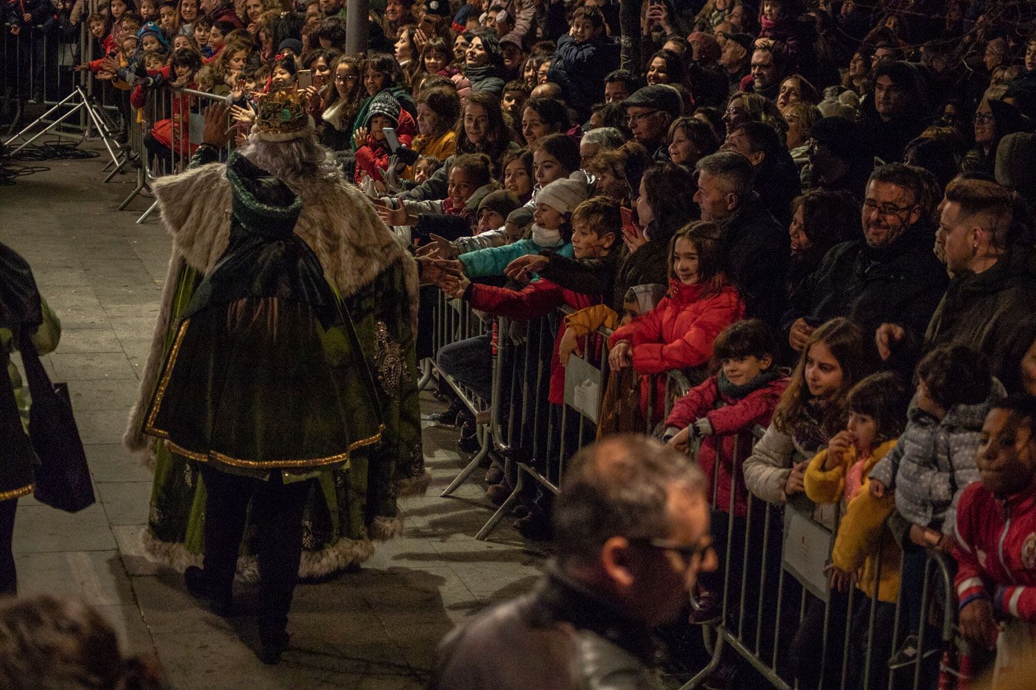 Cavalcada de Reis de Cerdanyola. Foto: Adrián Gómez.