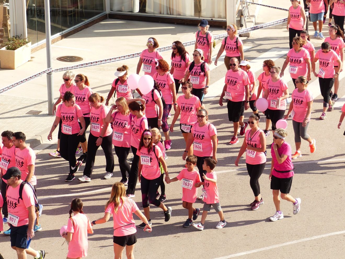 Cursa de la dona a Segur de Calafell. FOTO: calafellvalo
