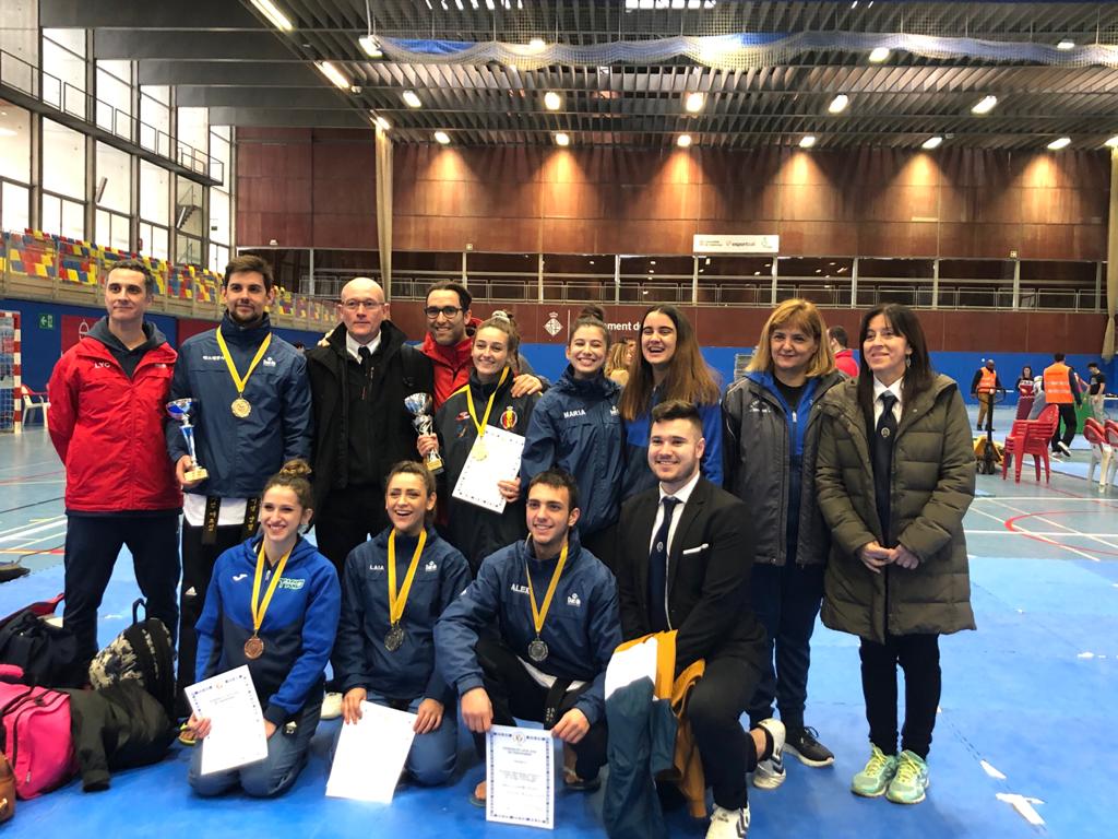 El club cerdanyolenc ha obtingut cinc medalles. FOTO: Cedida