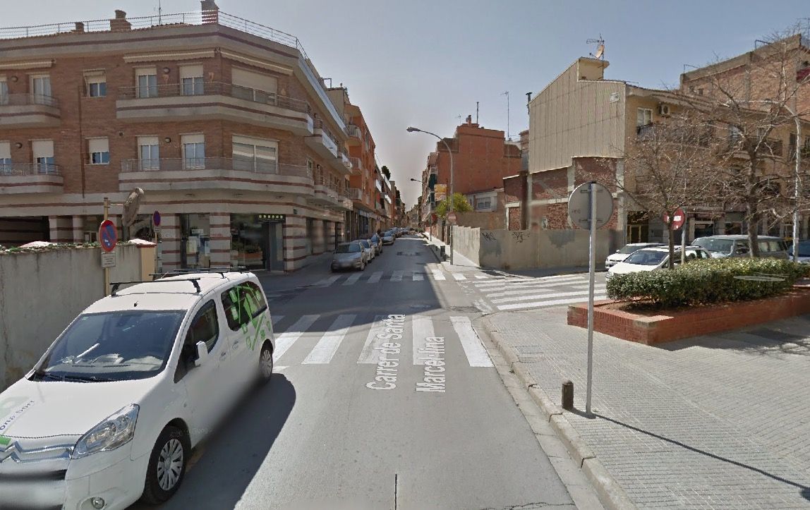 Carrer de Santa Marcel·lina. FOTO: G. Maps