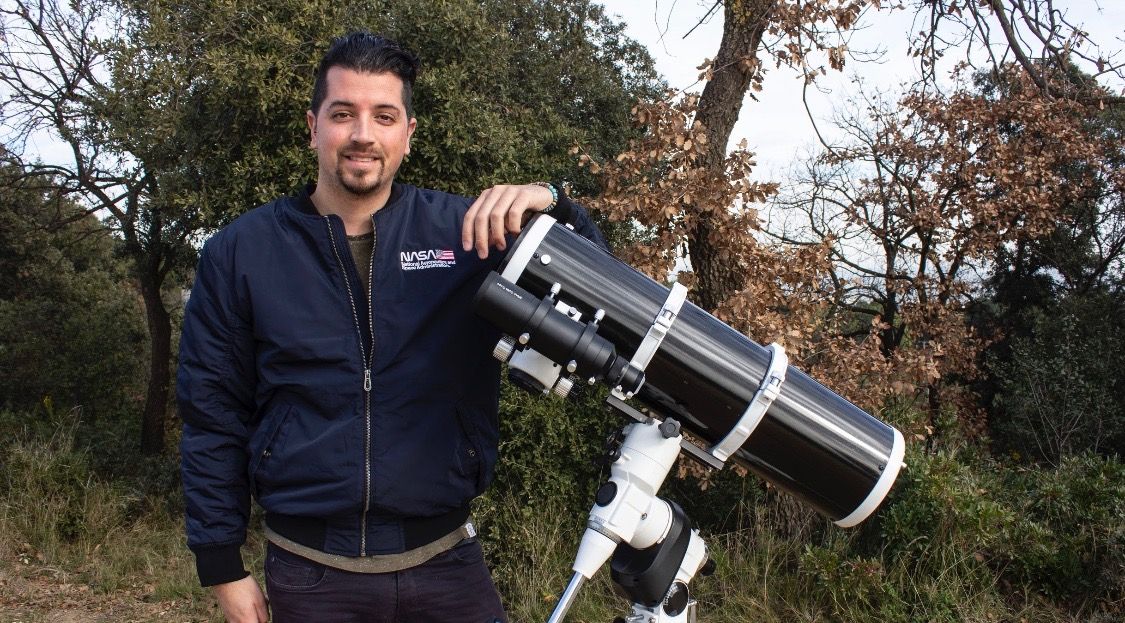 Alex Cortés Martinez, fotògraf amateur dels estels