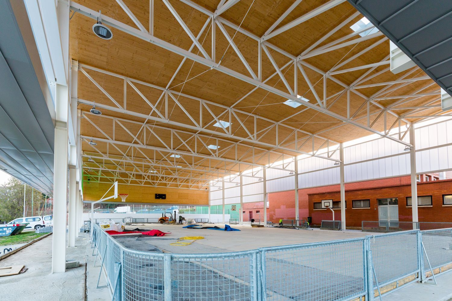 Segona pista coberta de Can Xarau. FOTO: Ajuntament de Cerdanyola
